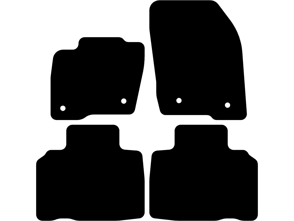 Bilmattor för Ford Edge 2016 - 2026