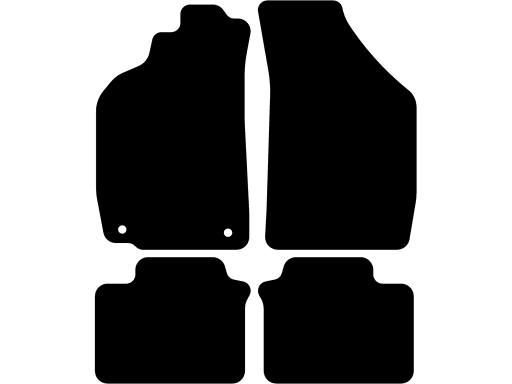 Bilmattor för Fiat Punto 176 1993 - 1999