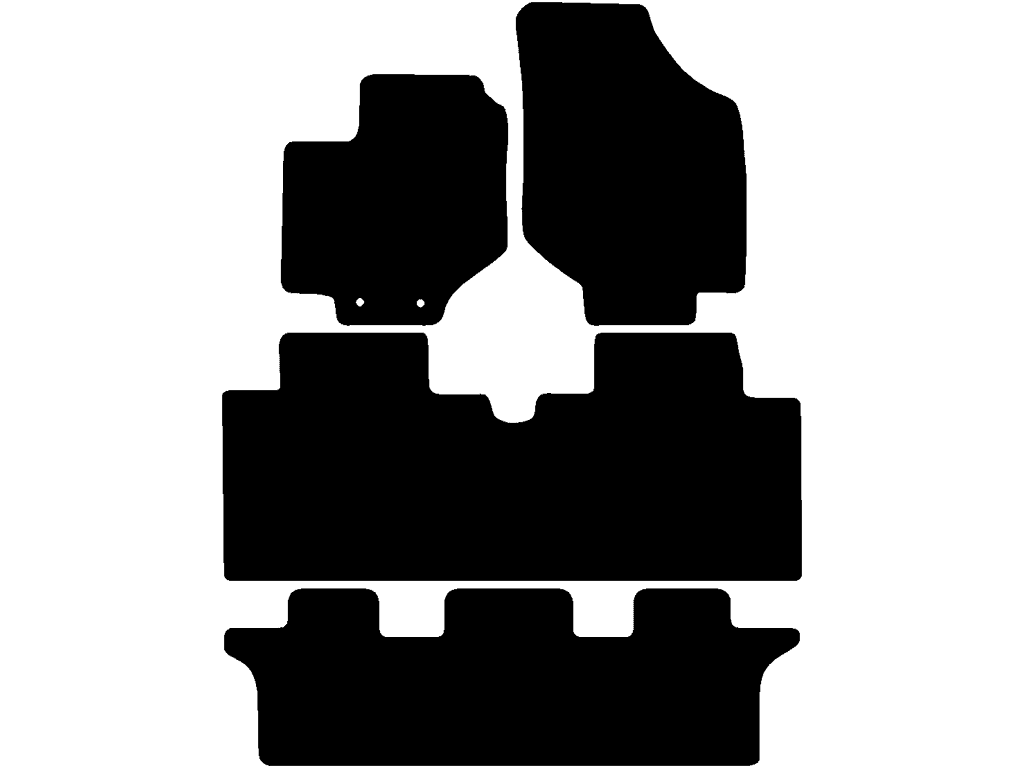 Bilmattor för Hyundai Trajet 1999 - 2008