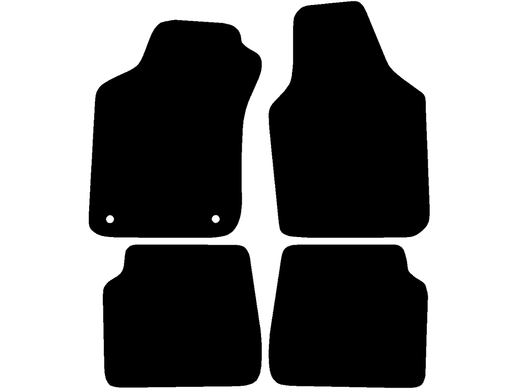 Bilmattor för Kia Pride 1996 - 2000