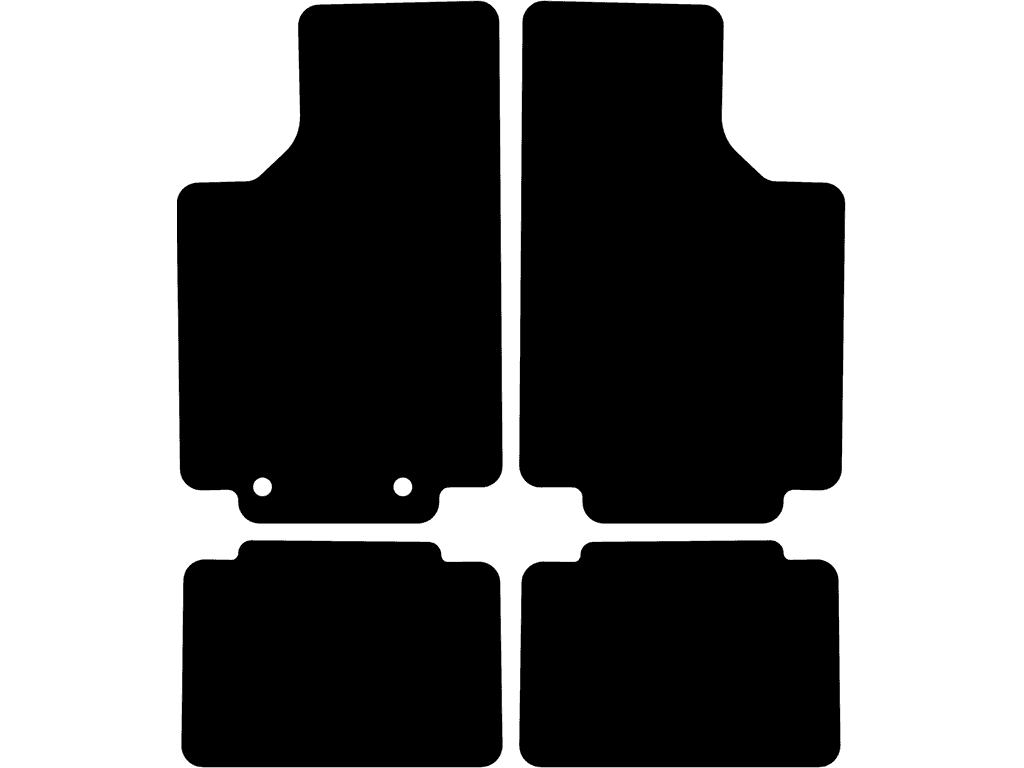 Bilmattor för DAF 44 1966 - 1974