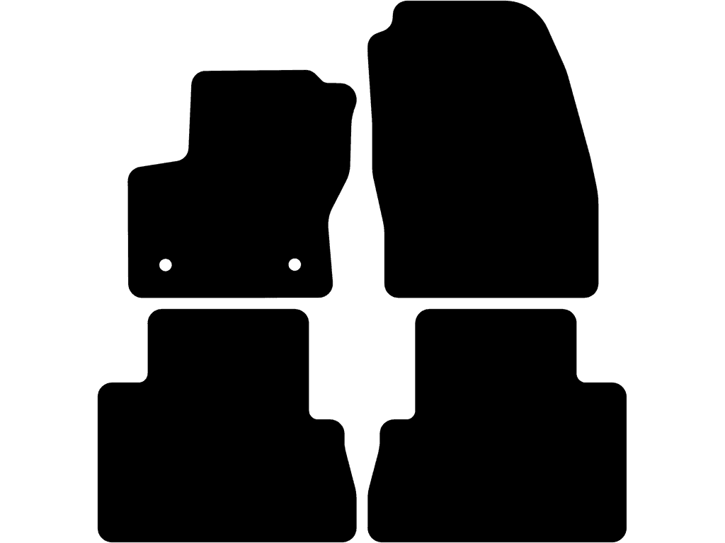 Avstånd fästpunkter (Förare) 27,6 cm