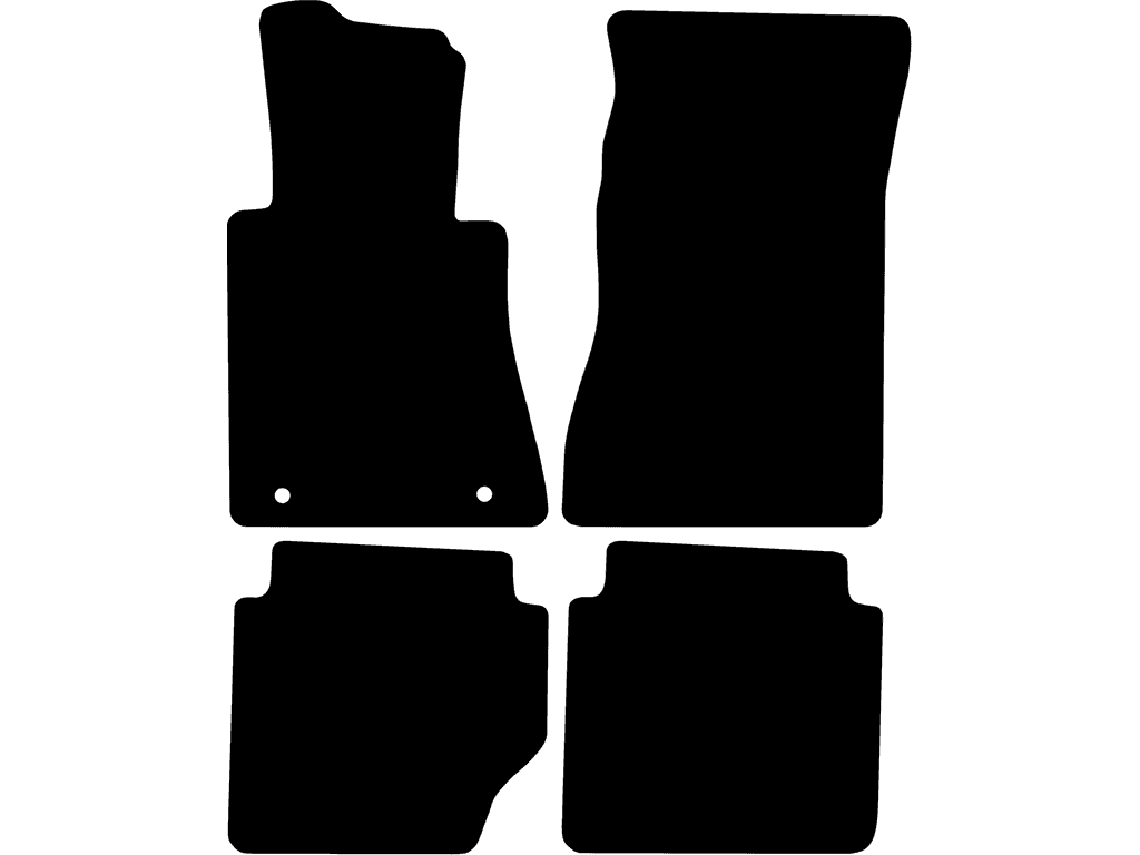 Bilmattor för Mercedes W123 1975 - 1986