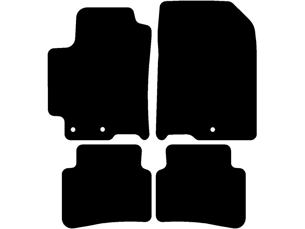 Bilmattor för Kia Stonic 2017 - 2026