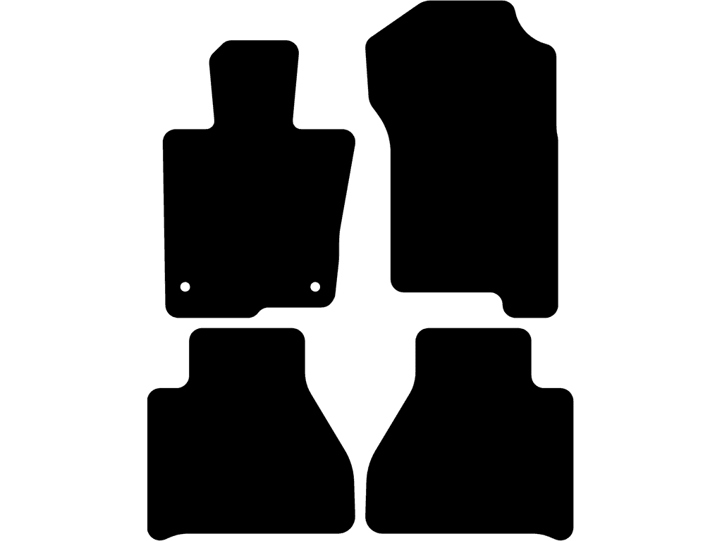 Bilmattor för Mercedes X-Klass 470 2017 - 2020