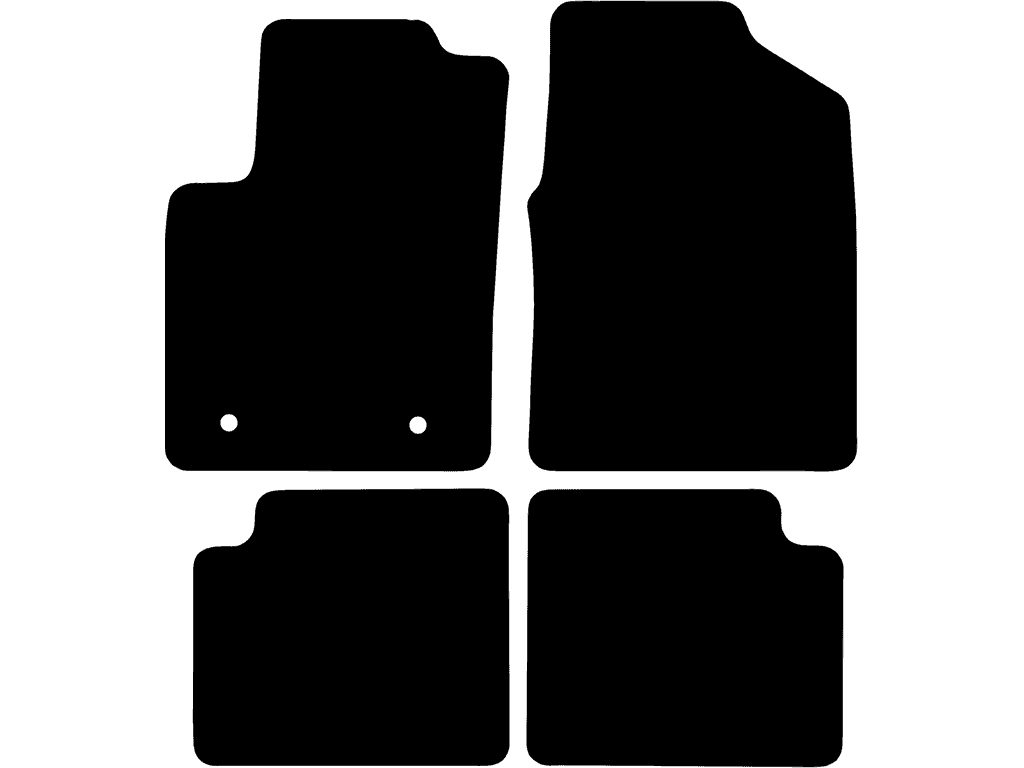 Fästsystem: Clips (med ovalt öga) med skruv