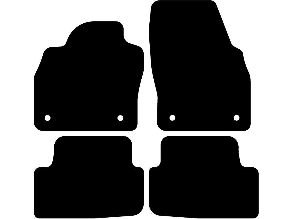 Bilmattor för Audi A1 GB 2018 - 2026