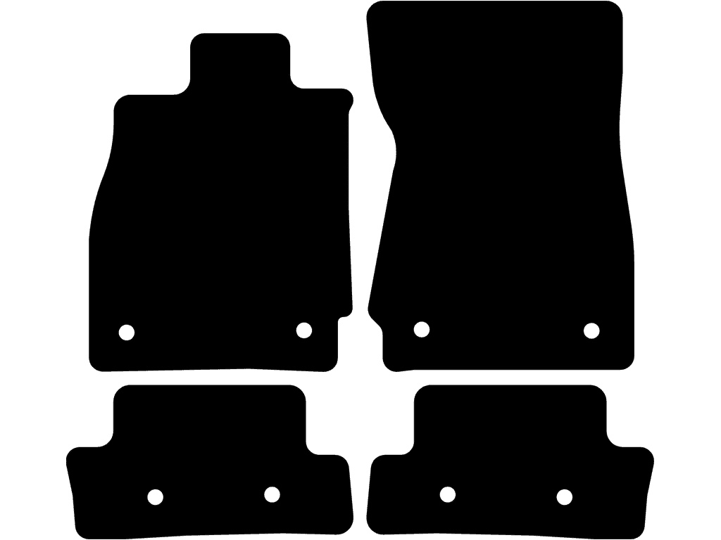 Bilmattor för Lexus LC 2017 - 2024