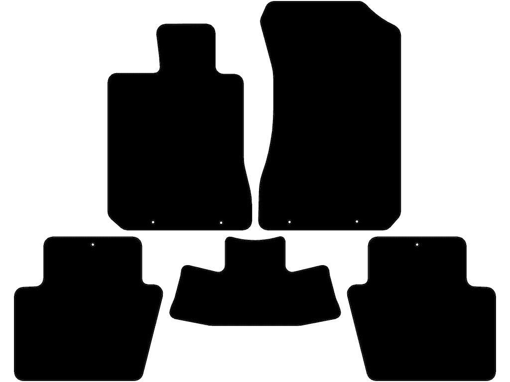 Bilmattor för Honda Legend KB1 2005 - 2009
