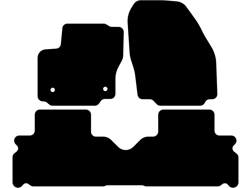 5-sitsig | Avstånd fästpunkter (Förare) 31,7 cm