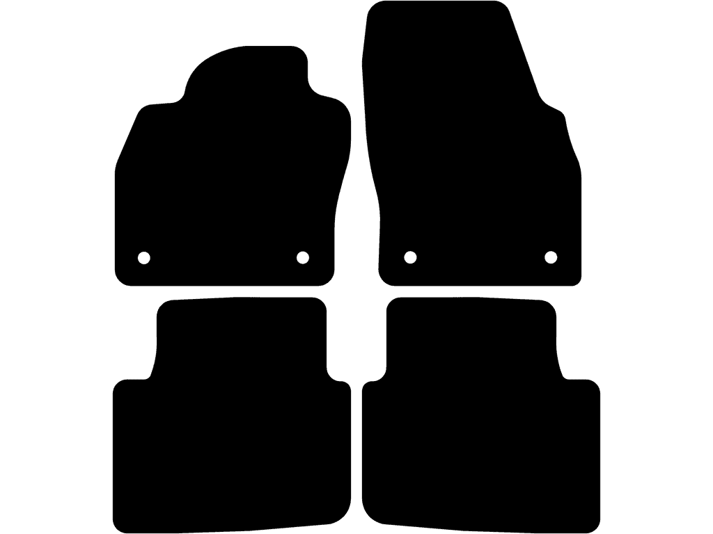 Bilmattor för Skoda Scala 2019 - 2026