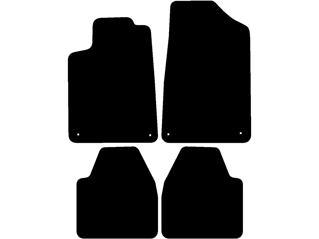 Bilmattor för Peugeot 607 2000 - 2010