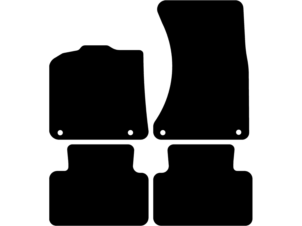 Bilmattor för Porsche Macan 95B 2018 - 2024