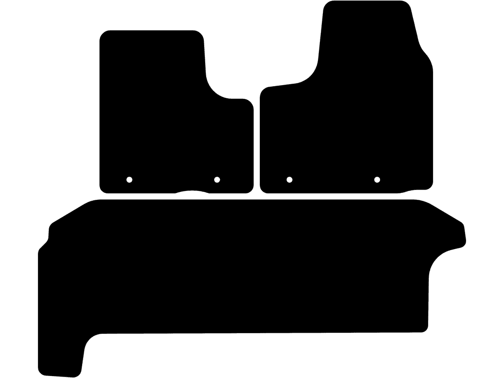 3 | En skjutdörr | Lång hjulbas