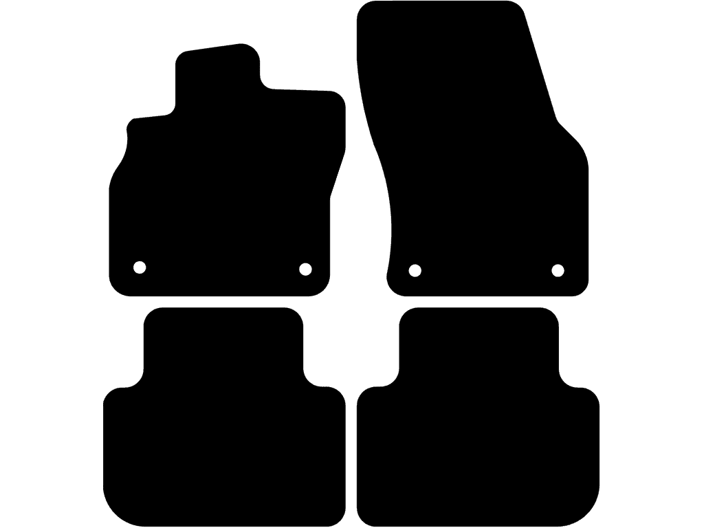 Bilmattor för Audi Q3 F3 2018 - 2025