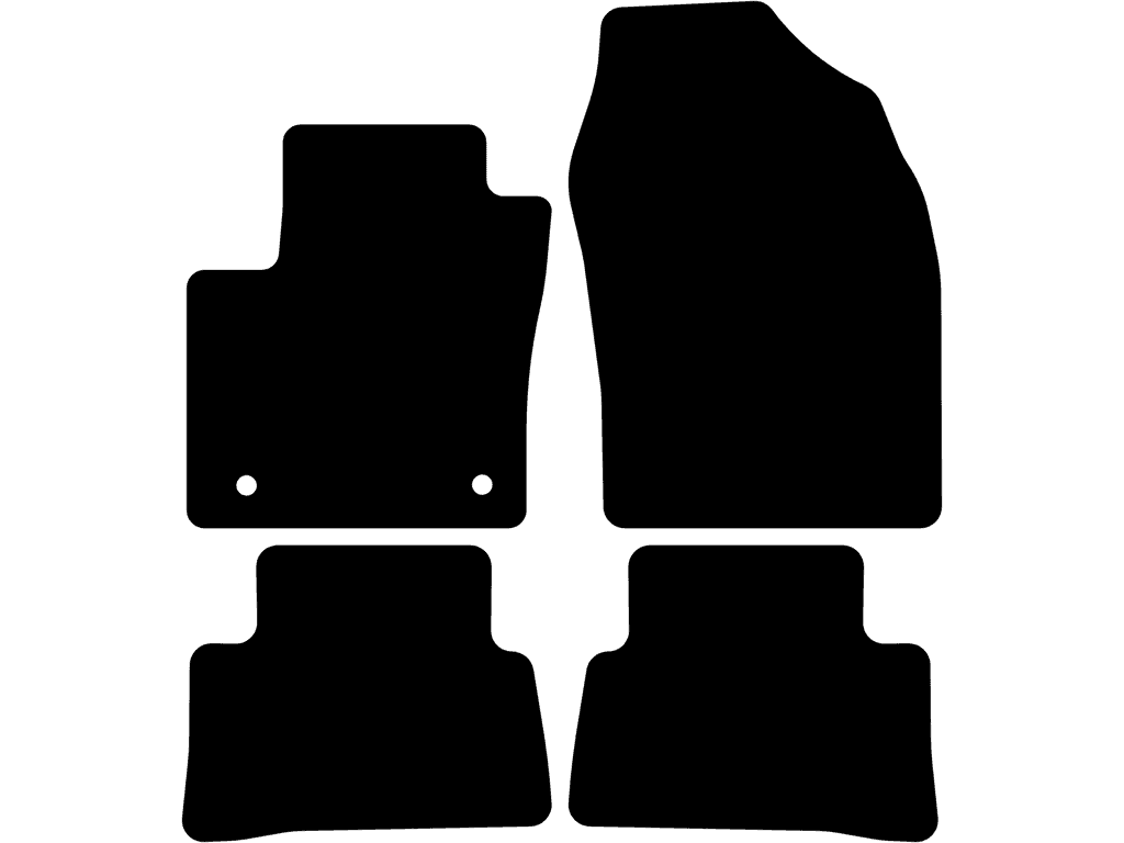 Bilmattor för Toyota C-HR 2017 - 2023