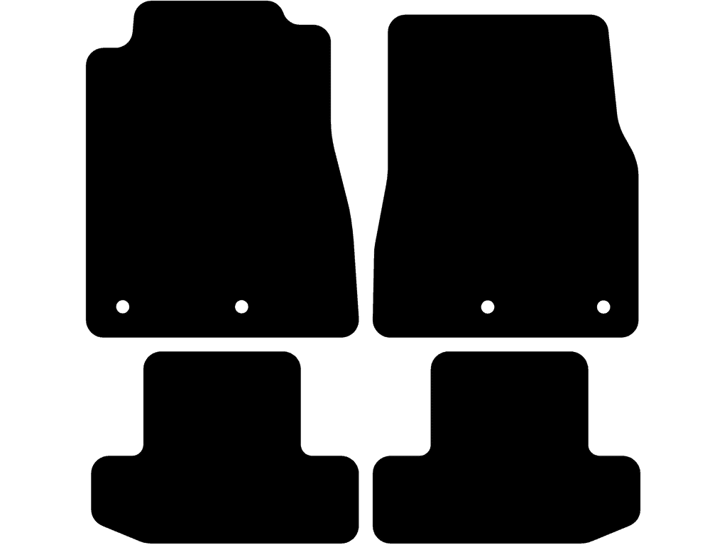 Cabrio / Fastback | Passagerarmatta med fixering