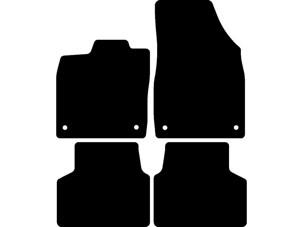 Bilmattor för Volkswagen ID.3 2020 - 2025