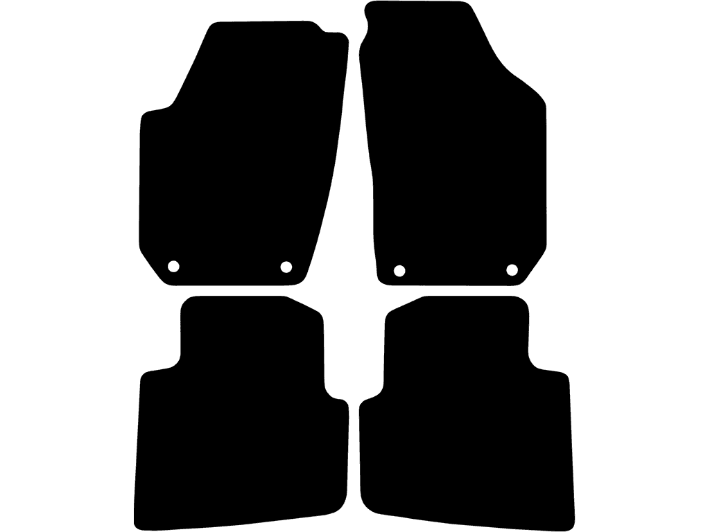 Bilmattor för Skoda Roomster 2006 - 2015