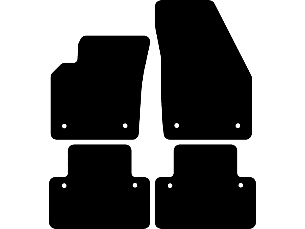 Bilmattor för Volvo V50 2004 - 2012