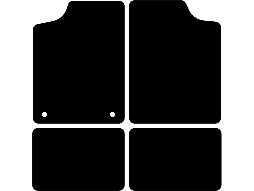 Bilmattor för Citroën AX 1986 - 1998