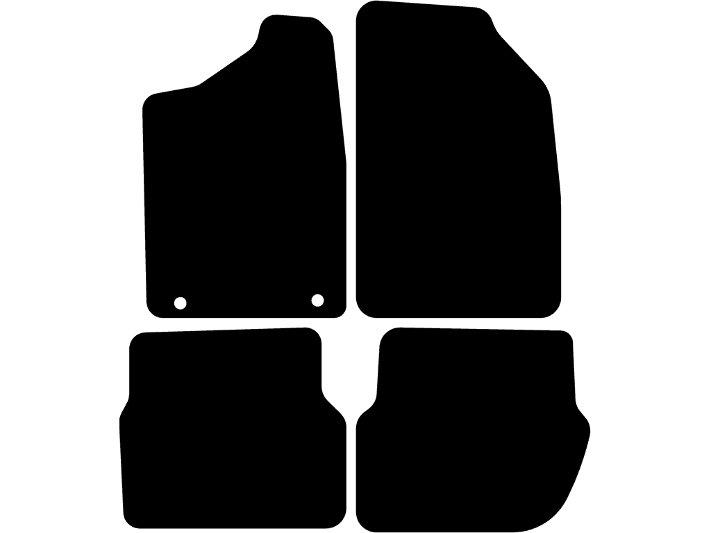 Bilmattor för Audi 100 1982 - 1991