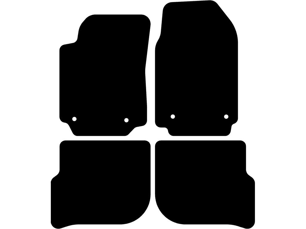 Bilmattor för Audi 100 1991 - 1994