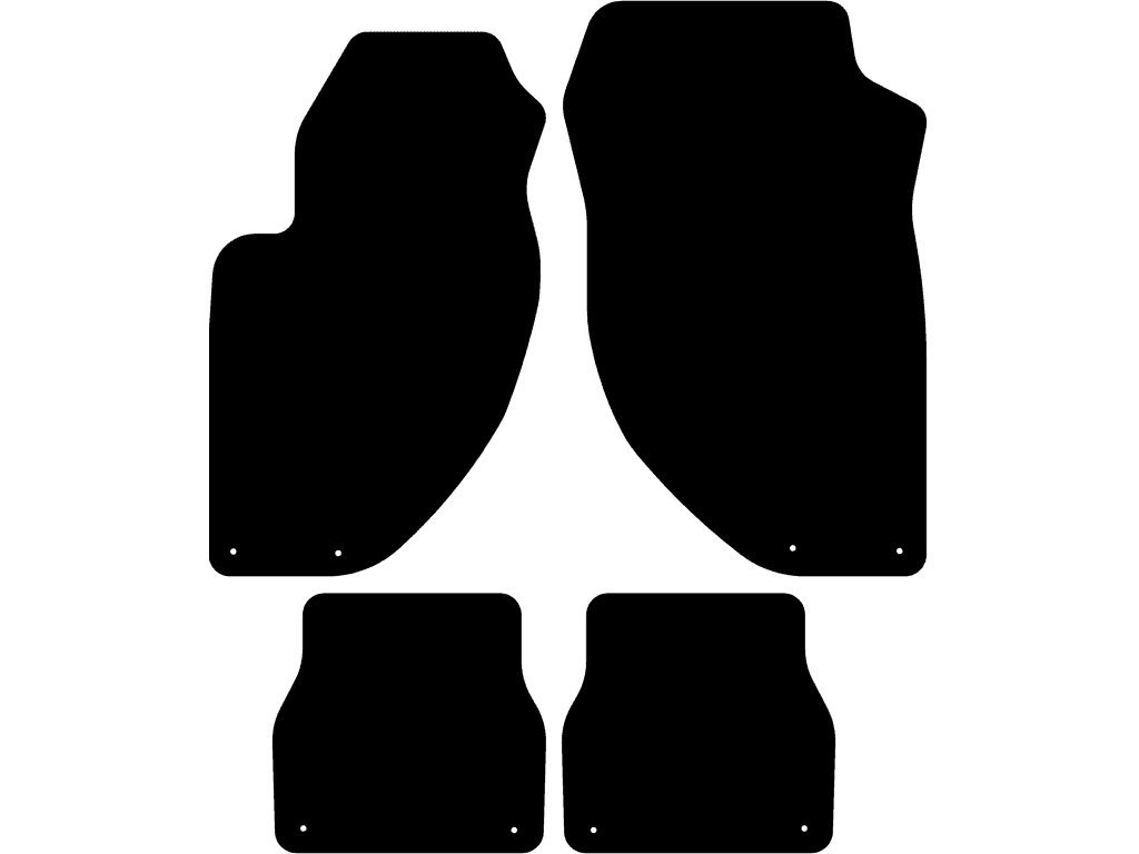 Bilmattor för Alfa Romeo 166 1998 - 2003