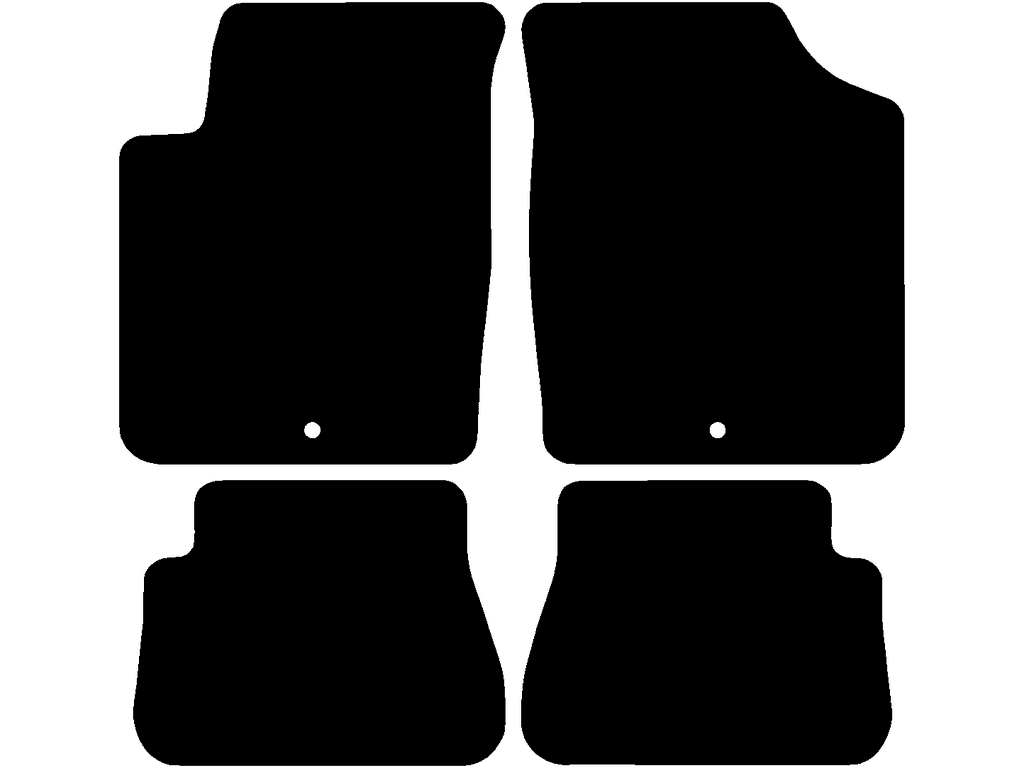 Bilmattor för Kia Picanto 2004 - 2008