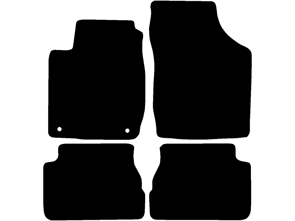 Bilmattor för Kia Rio 2000 - 2003