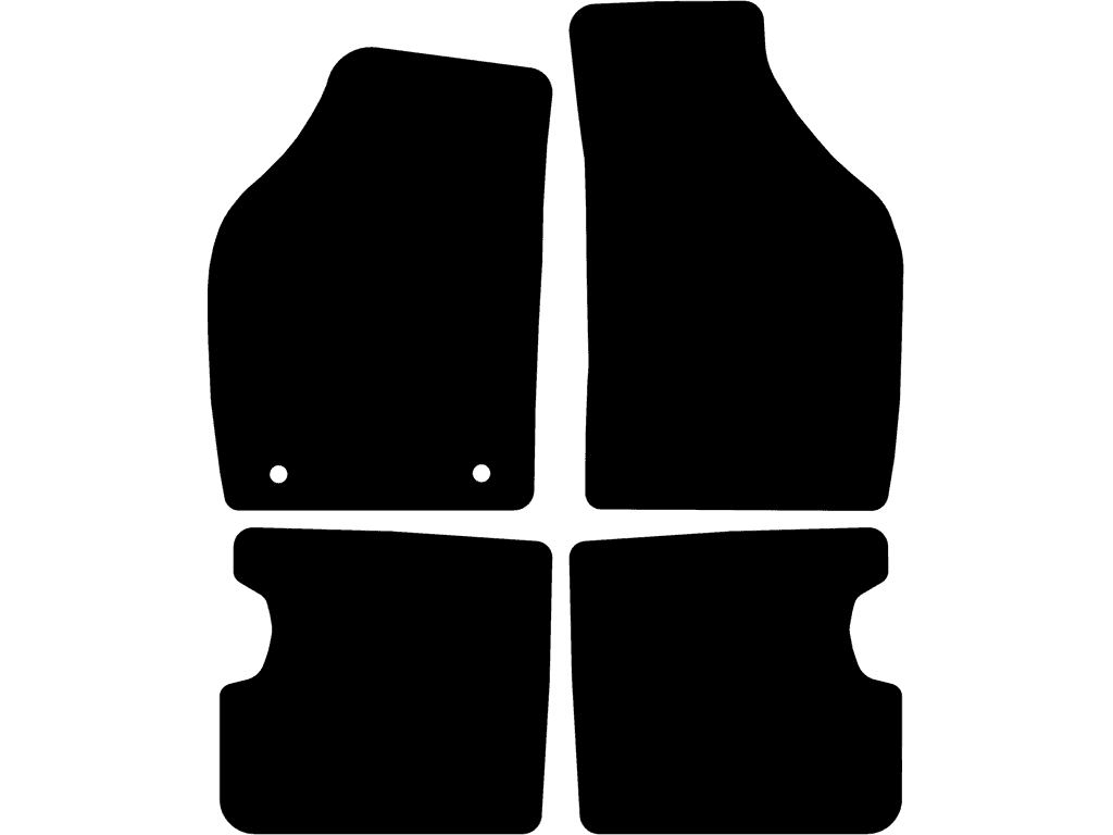 Bilmattor för Lancia Ypsilon 2003 - 2006