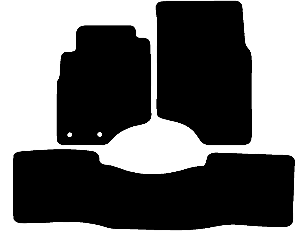 Bilmattor för Mitsubishi Pajero 1991 - 1998