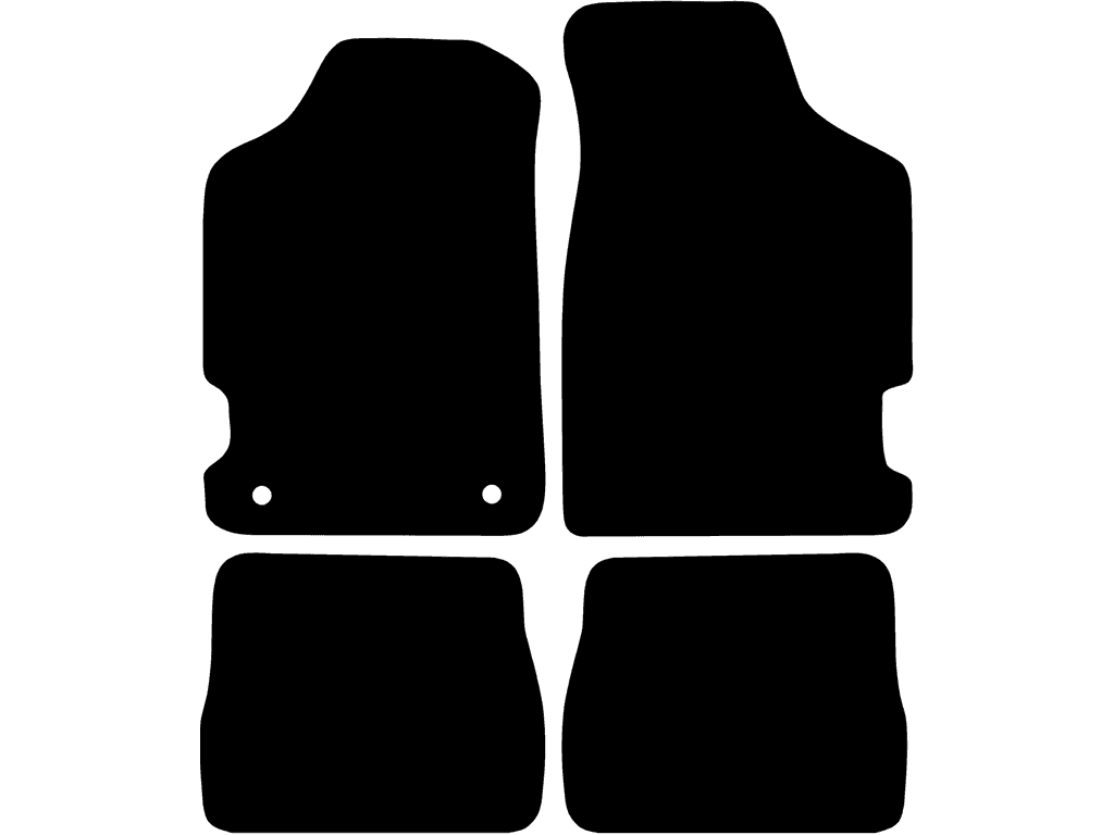 Bilmattor för Peugeot 106 1996 - 2003