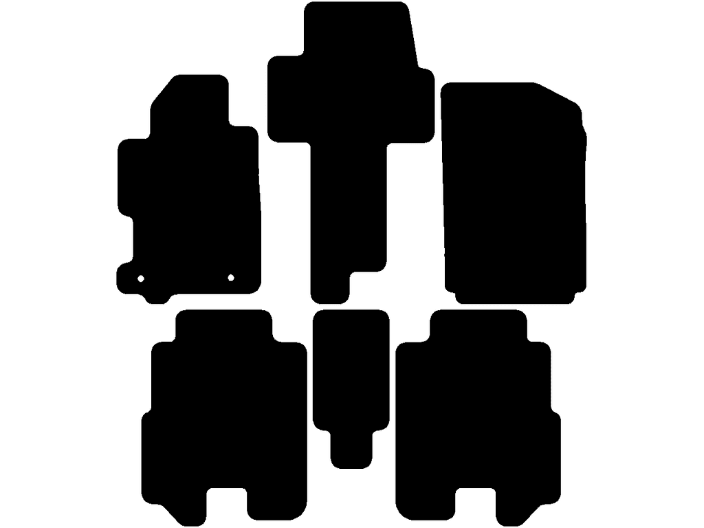 Avstånd fästpunkter (Förare) 28,1 cm