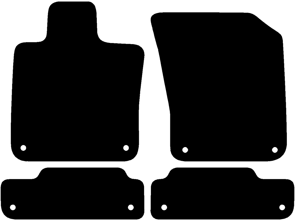 Bilmattor för Polestar 1 2019 - 2021