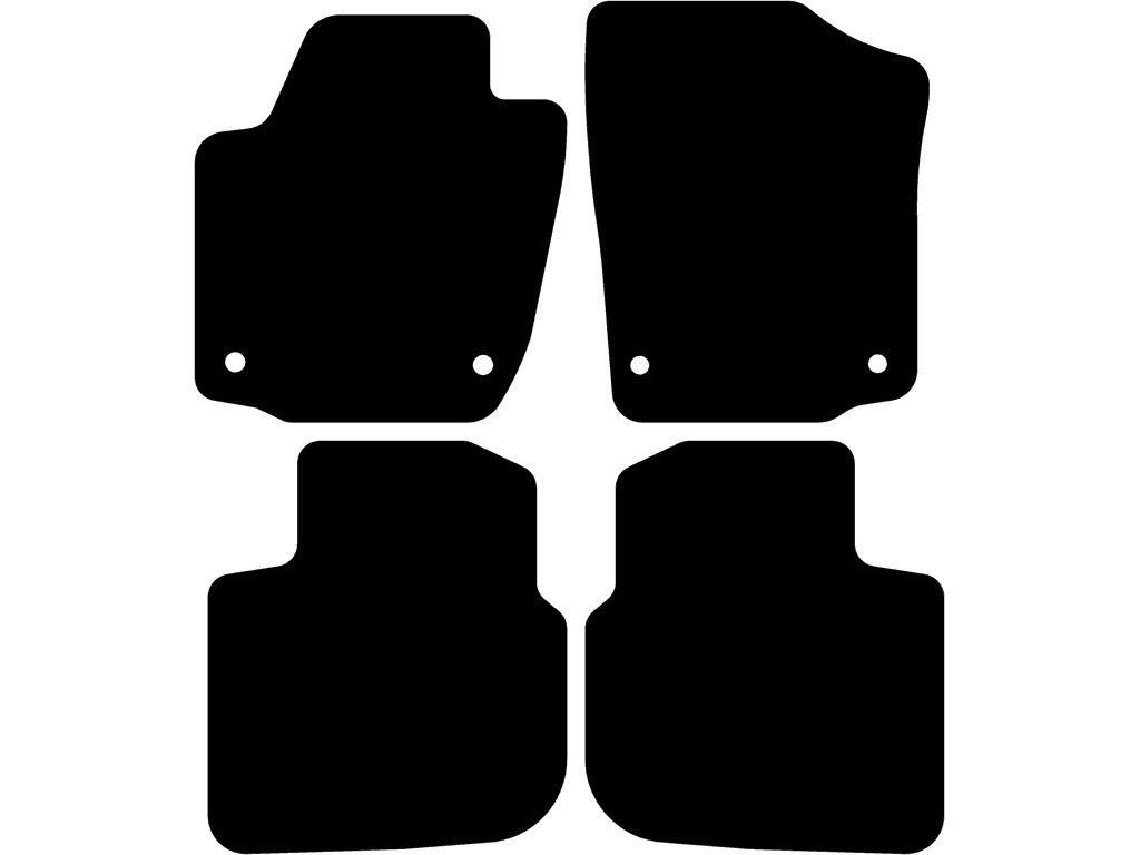 Bilmattor för Seat Toledo 2013 - 2019