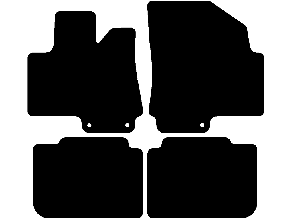 Bilmattor för Saab 9-4X 2011 - 2012