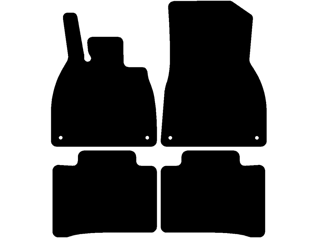 Bilmattor för Mercedes EQS V297 2021 - 2026