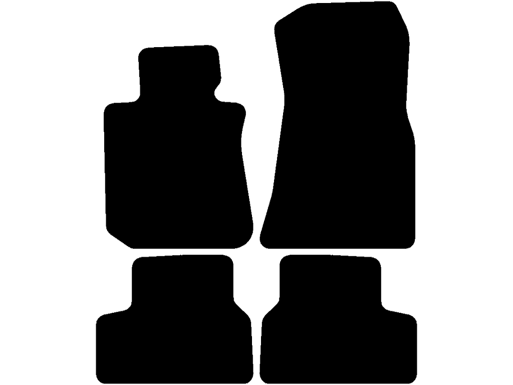 Bilmattor för BMW i4 G26 2021 - 2026