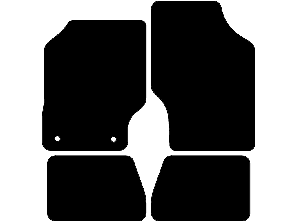 Bilmattor för Subaru Justy 1984 - 1995