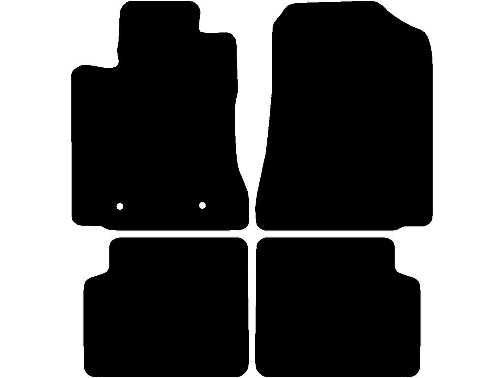 Bilmattor för Toyota Corolla 2004 - 2007