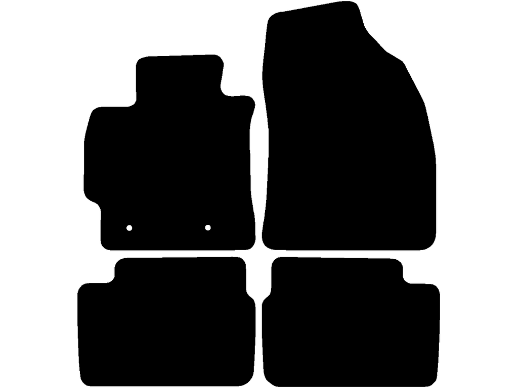 Bilmattor för Toyota Corolla 2007 - 2010