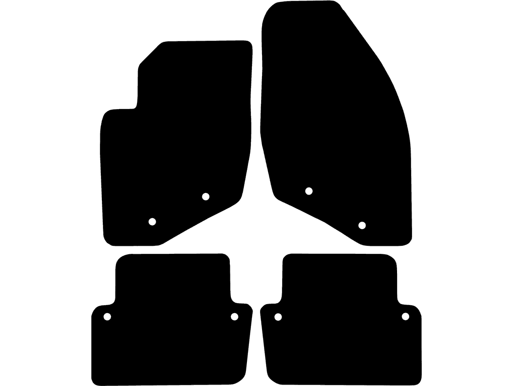 Bilmattor för Volvo S80 1998 - 2006