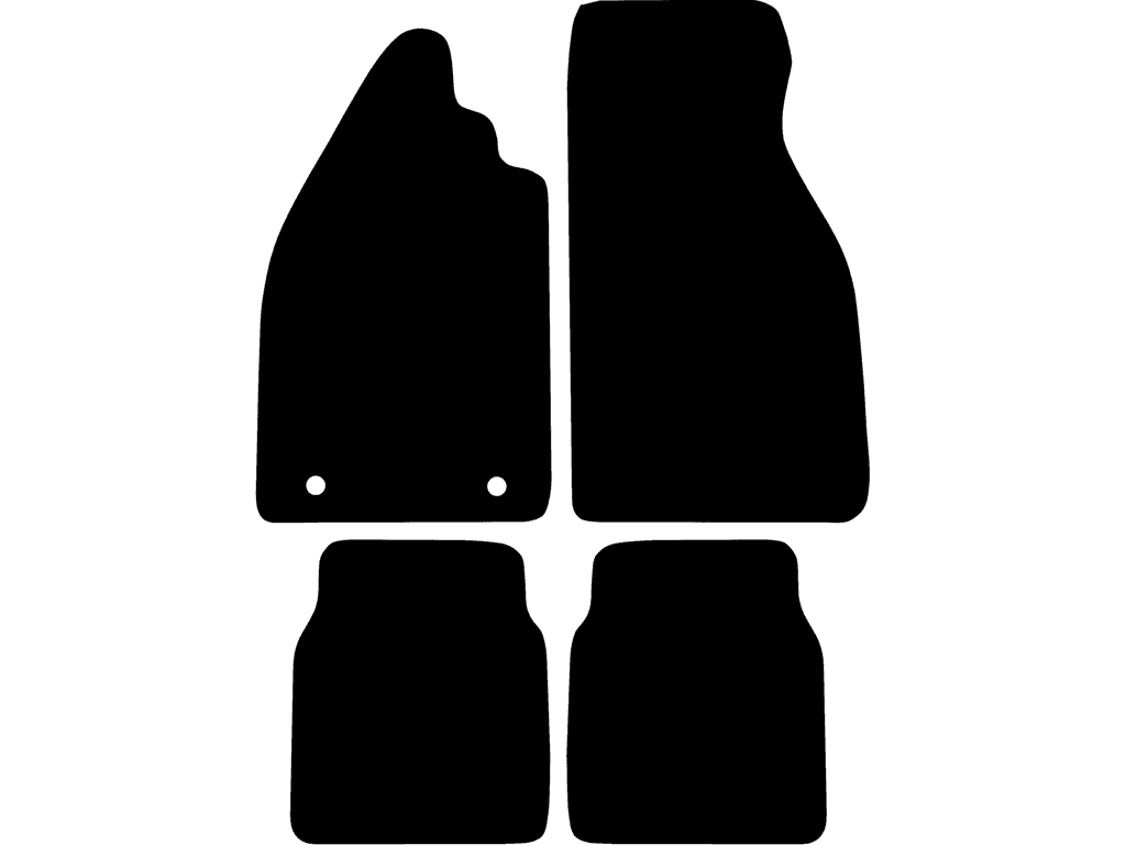 Bilmattor för Volkswagen Kever 1961 - 1973