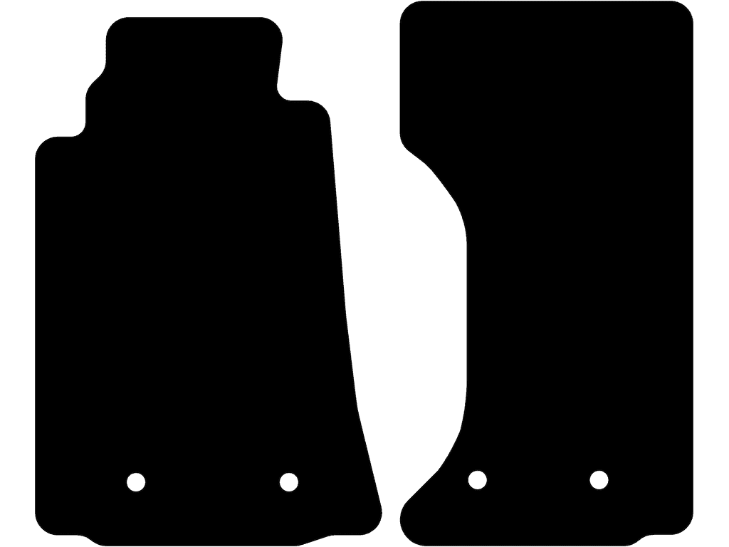 Dubbel fixering | Fästsystem: Clips (med öga) med skruv