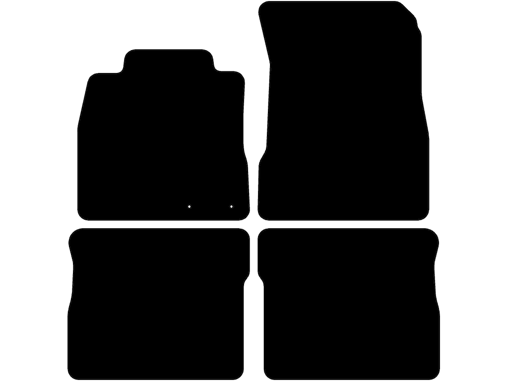 Bilmattor för Nissan Note 2013 - 2020