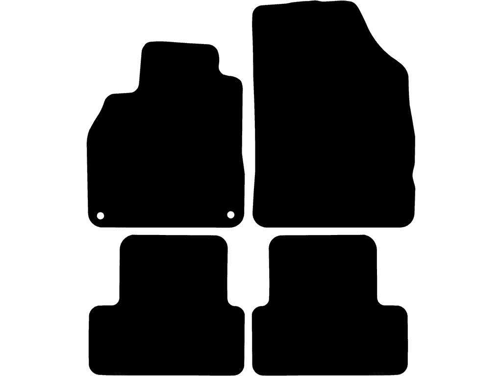 Bilmattor för Renault Fluence 2011 - 2018