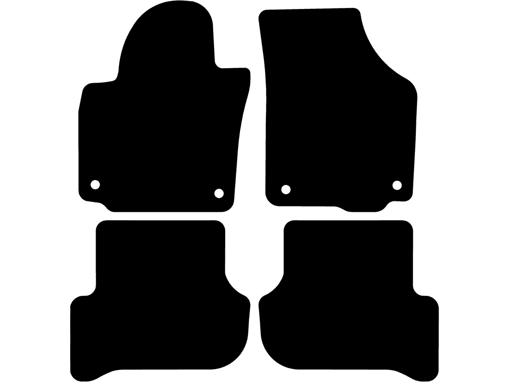 Bilmattor för Skoda Yeti 2013 - 2017