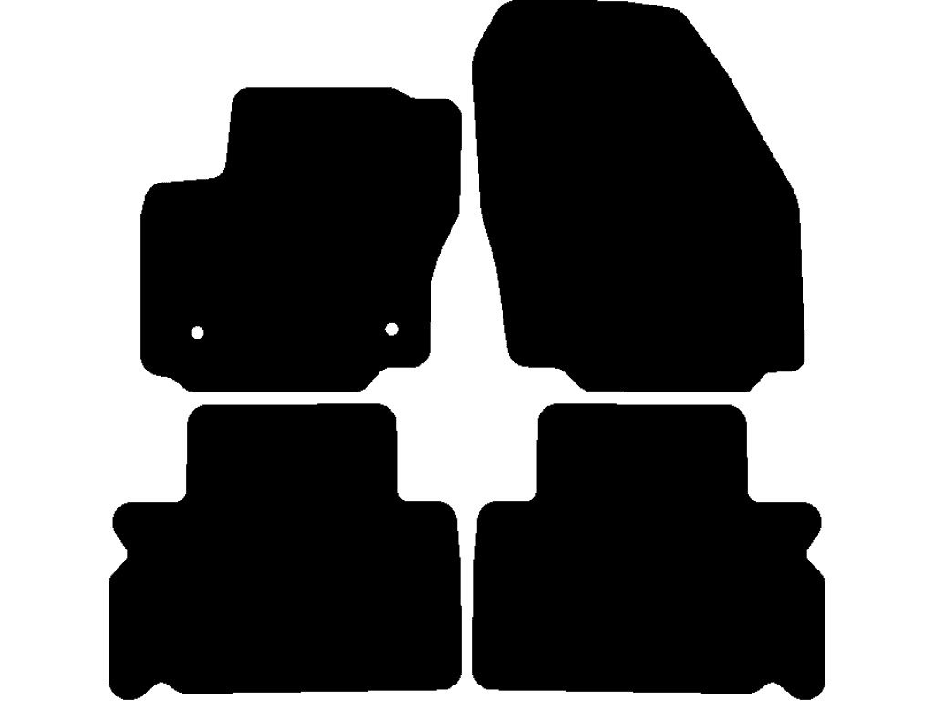 5-sitsig | Avstånd fästpunkter (Förare) 25.1 cm