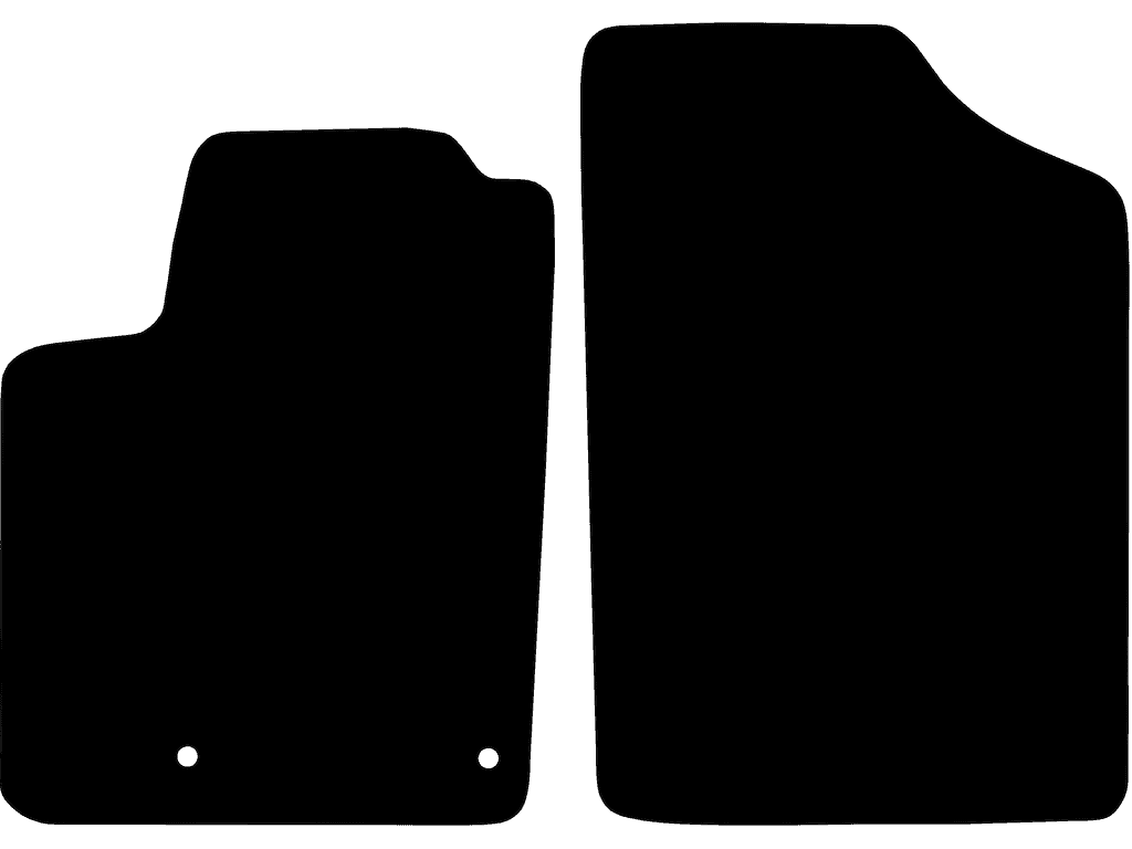 Fästsystem: Clips (med ovalt öga) med skruv